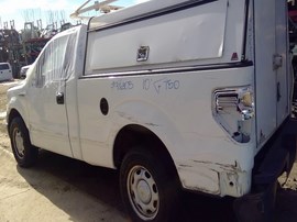 2010 FORD F150, WHITE, XL MODEL, 4.6L, 2WD, AT.   F26305